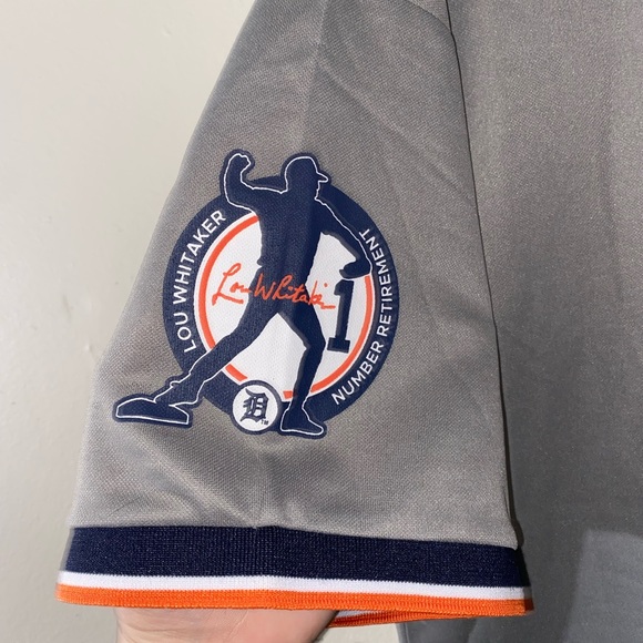 Detroit tigers, Whitaker retirement jersey - Picture 2 of 5